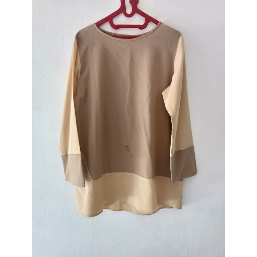 preloved baju nude sifon