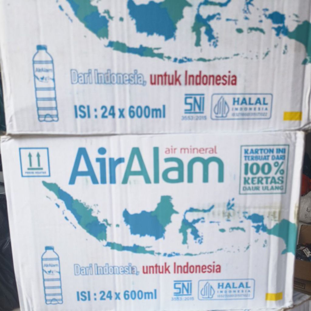 

[2 karton] Air Alam Ready To Drink 600ml x 24.botol