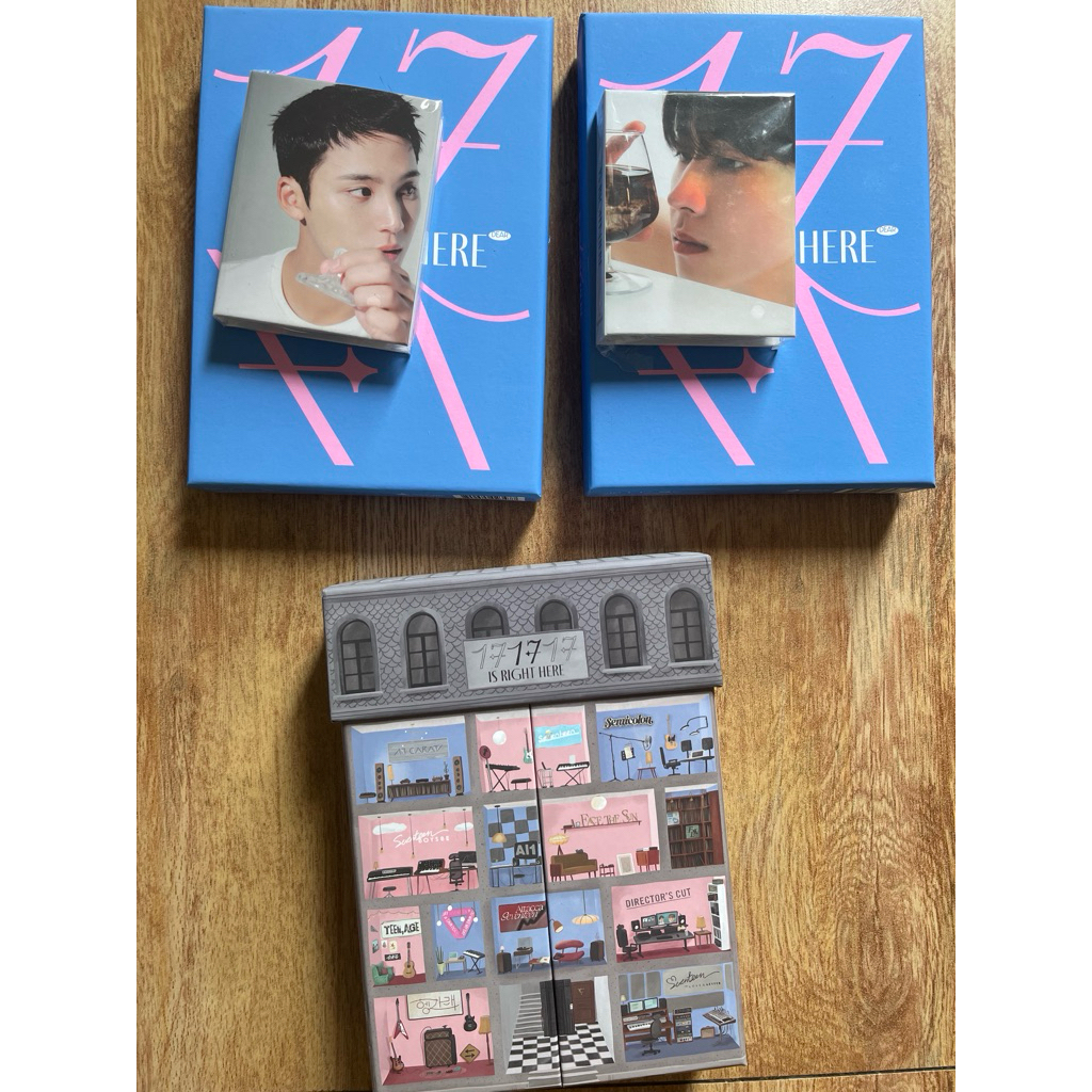 ALBUM DEAR VER MINGYU WONWOO (BINDER + BOOKLET + RPC+ HARDCOVER)