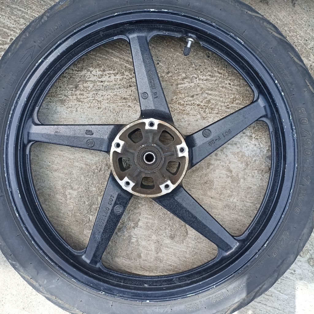 velg racing standar pelek depan 3C1 17x1.60 Yamaha Vixion old lama Original