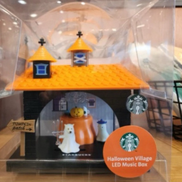 Starbucks Korea Halloween LED Music Box RAREEEE