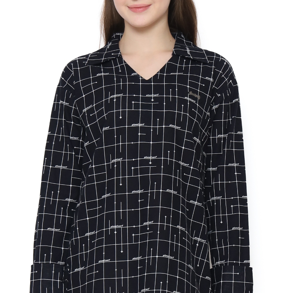 Planet Surf Clothing Dress Wanita Kate Mini Dress Planet Surf