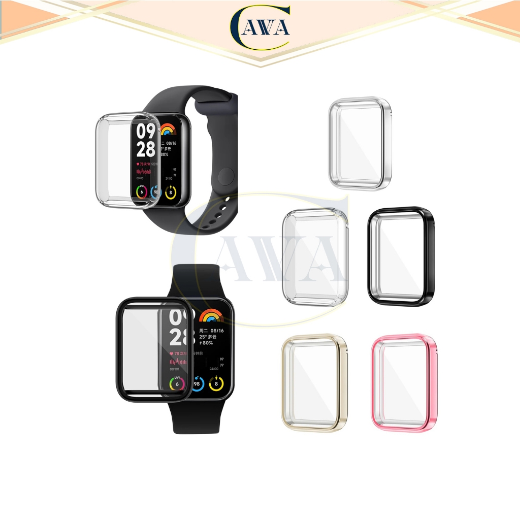 Cavva Soft Case Mi Band 8 Pro Bumper Case Xiaomi Smart Band 8 Pro Pelindung Layar