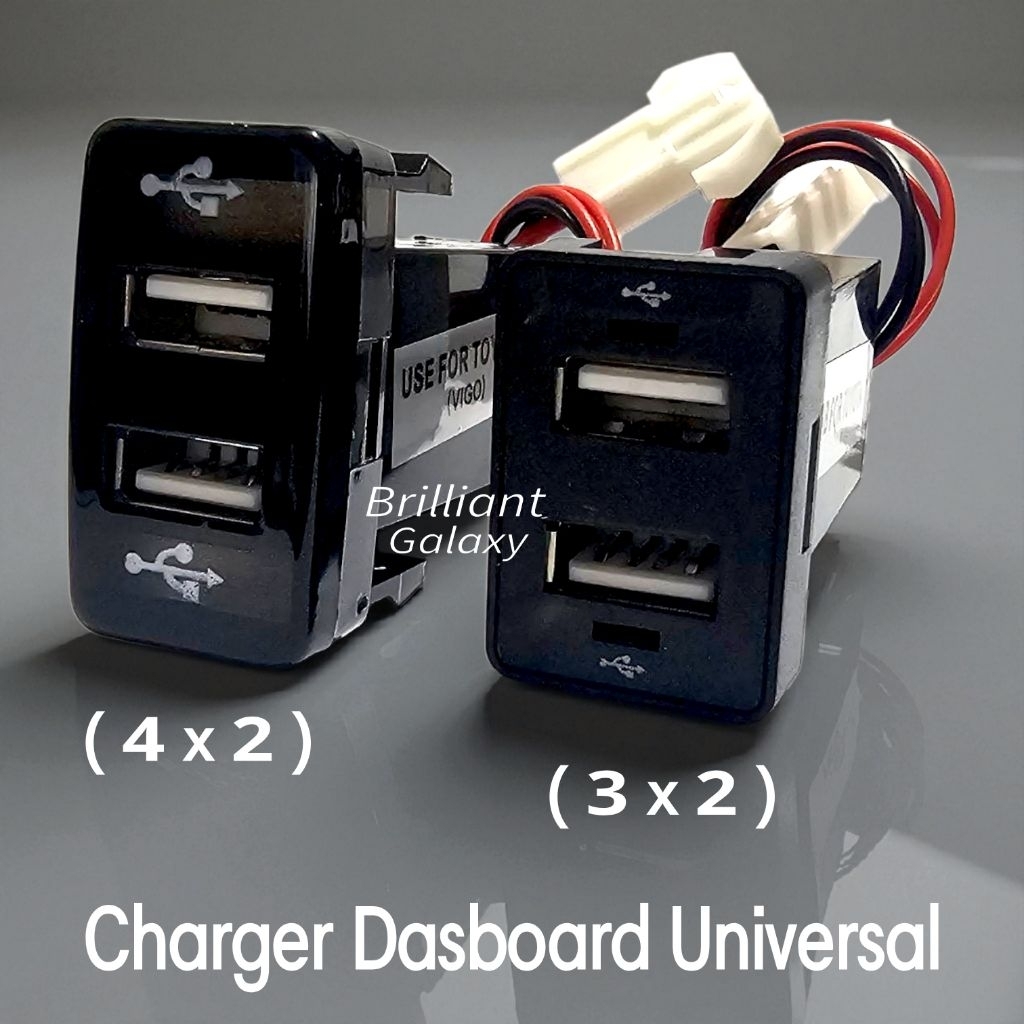 Charger HP Mobil Universal - Model Tanam Dasboard