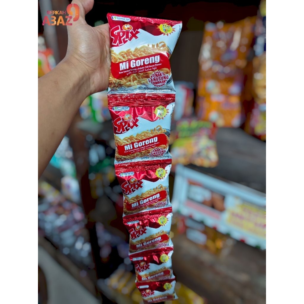 

Spix Mie Goreng 1 Renceng Isi 10Pcs 16g