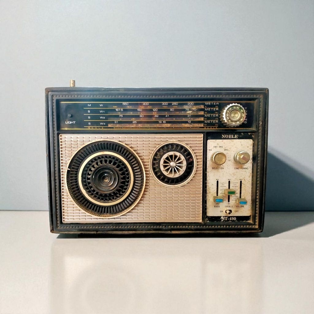 Radio Boombox Noble Jadul Antik Vintage