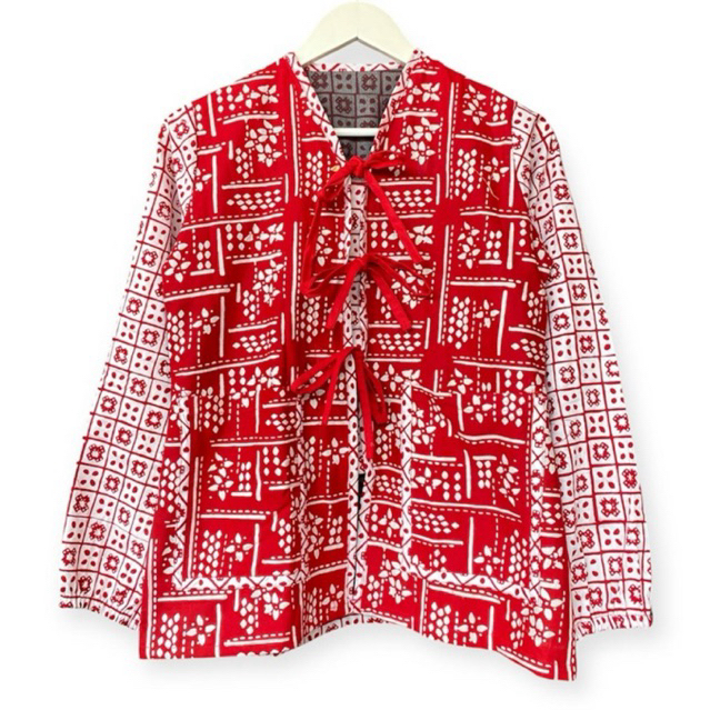 BATIK MERAH PUTIH - BATIK 17 AGUSTUS - OUTER BATIK MERAH PUTIH - BATIK PITA - BATIK COQUETTE - Atasa