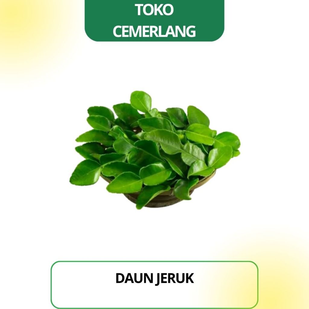 

Daun Jeruk 100 gr / 250 gr
