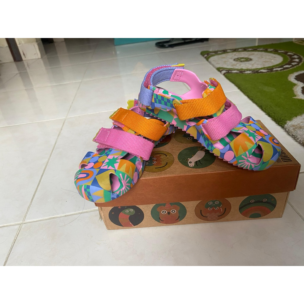 Preloved Mini Melissa IOIo + Fabula / Mini Melissa Kids Shoes / Sepatu Anak Mini Melissa