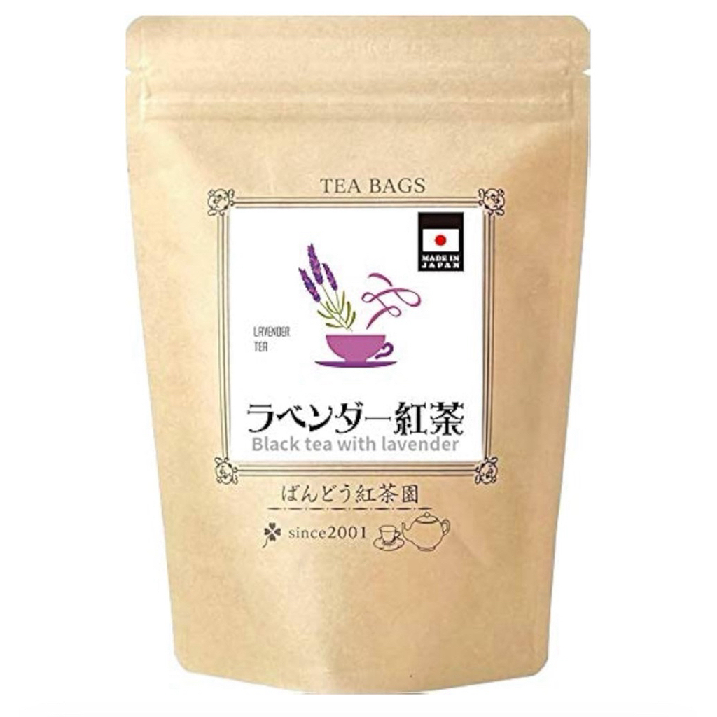 

Bando black tea lavender made in japan