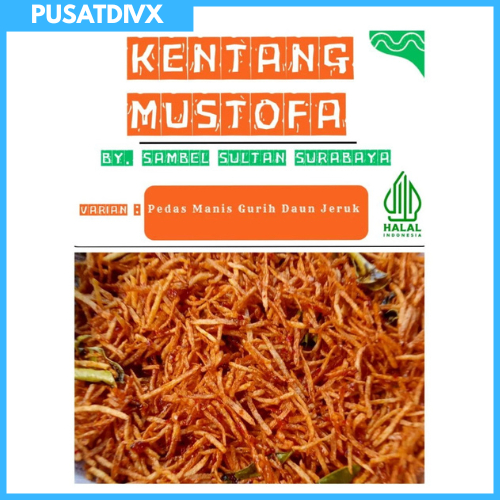 

SANJI KENTANG MUSTOFA PREMIUM KEMASAN INCIP POUCH ISI 35 GRAM BY SAMBEL SULTAN SURABAYA