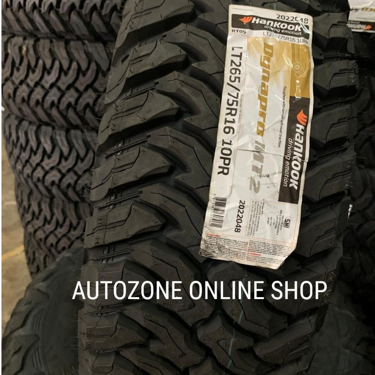 BAN HANKOOK DYNAPRO MT 2 - 265/75 R16