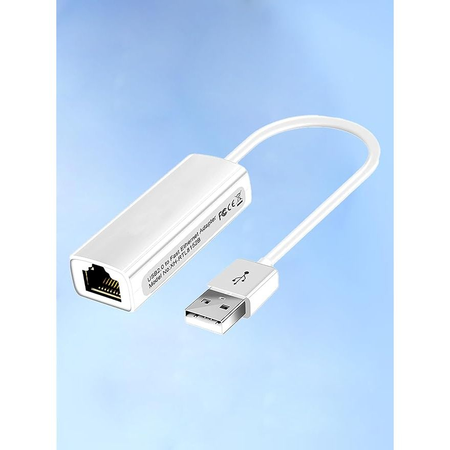 USB-C ke RJ45 LAN Adapter Kompak  Portable untuk MacBook Pro / AirChromebookPermukaanGaming