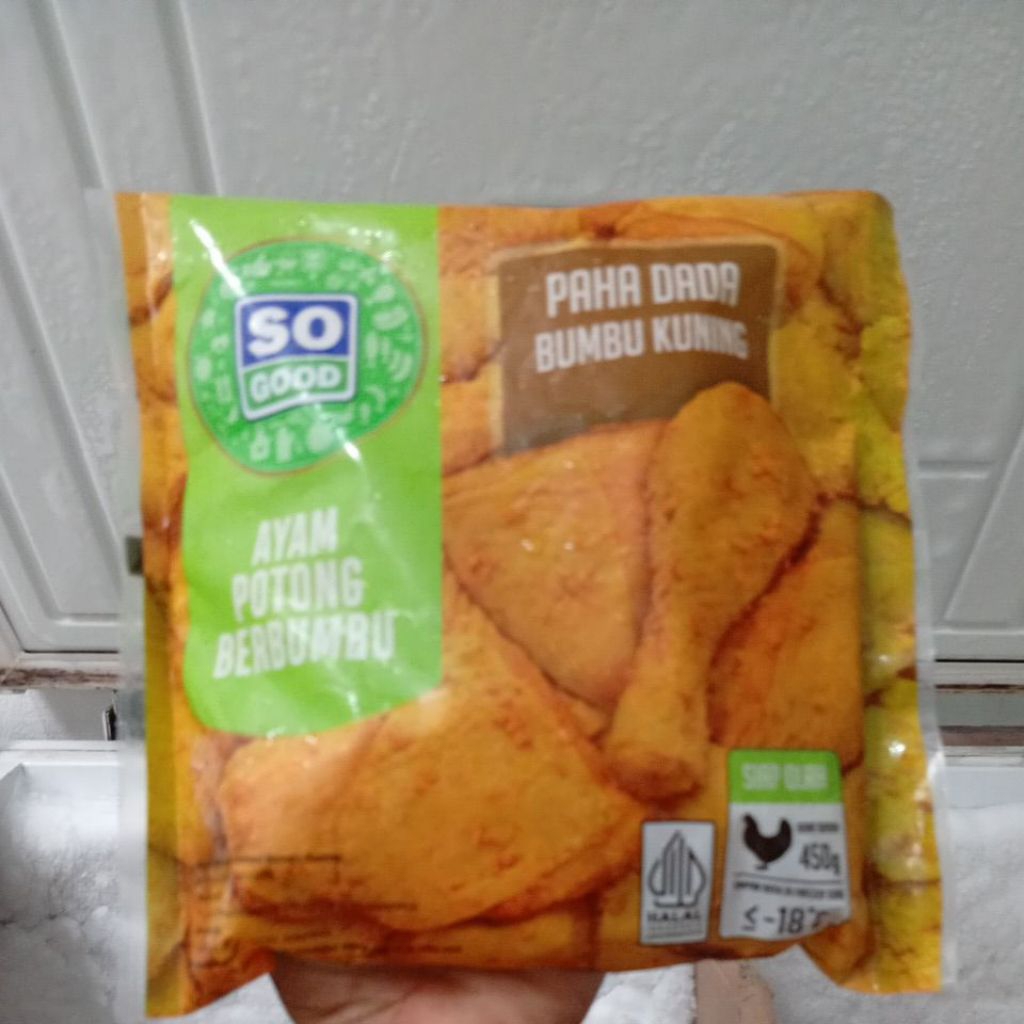 

so good paha dada bumbu kuning UK 450 gr