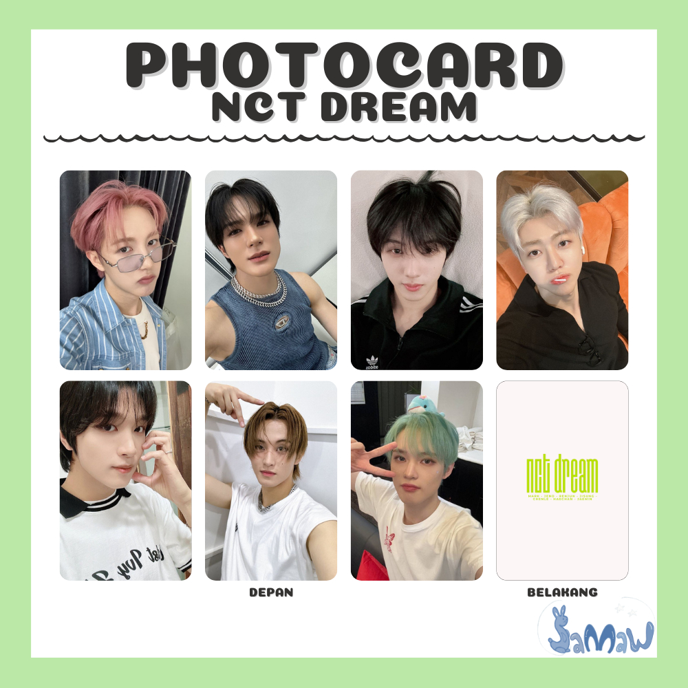 Photocard Unofficial NCT Dream | Photocard Freebies The Dream Show 4 | Dream The Future | Haechan Ja