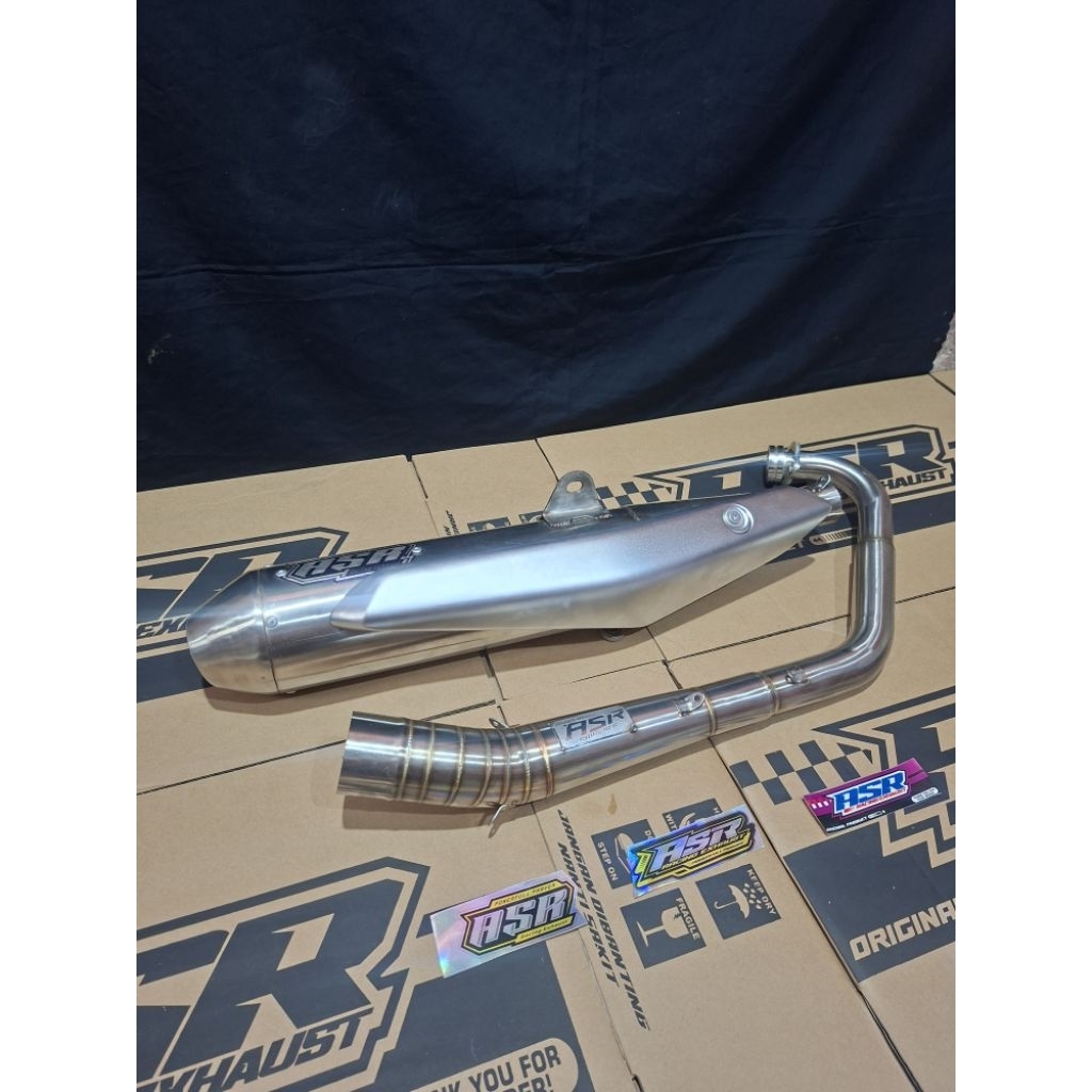 Kenalpot Suzuki Satria injeksi Satria Fu Fi150 Suzuki Raider 150i Satria fu karbu free leser nama