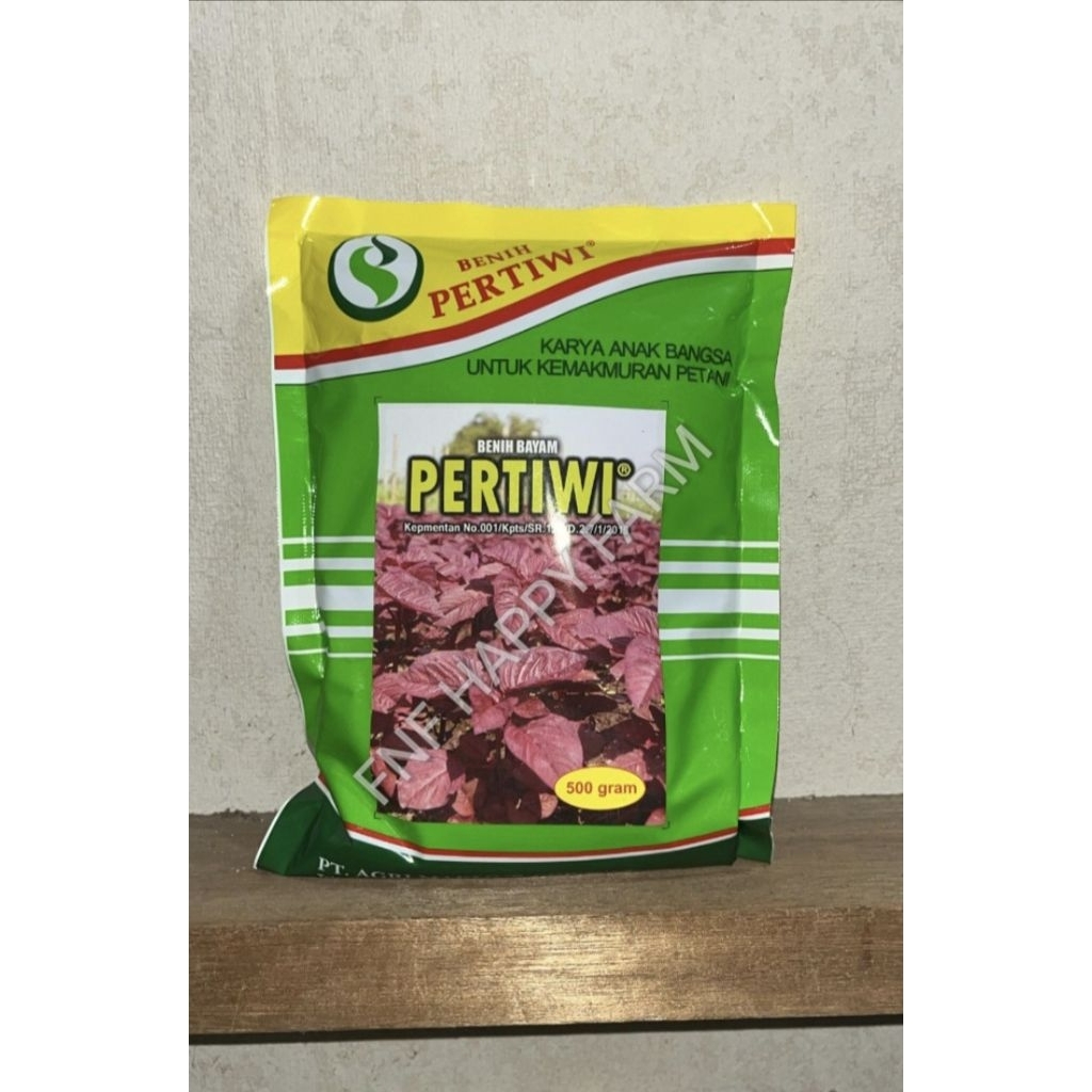 

Benih Bayam Merah Pertiwi 500gram