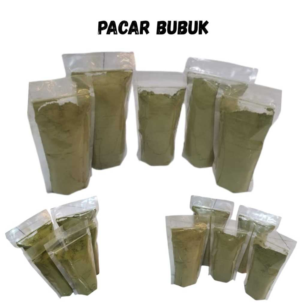 pacar Bubuk Henna Arab Asli