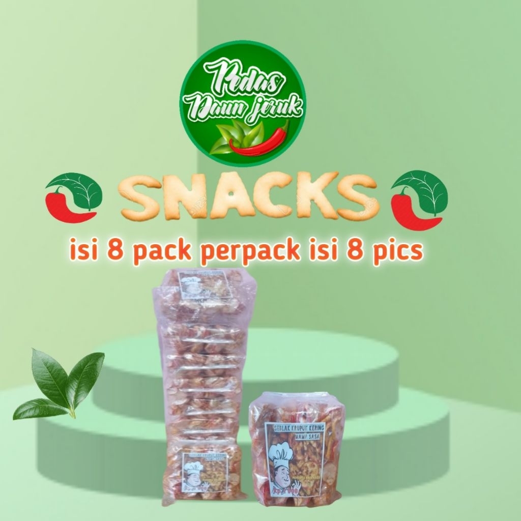 

krupuk seblak extra daun jeruk bandung
