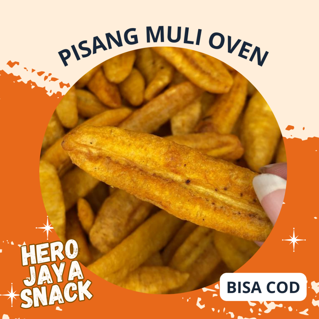 

Keripik Pisang Muli Oven - Crispy Banana Chips