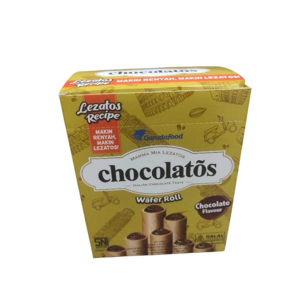 

Chocolatos Wafer Roll isi 24 pcs
