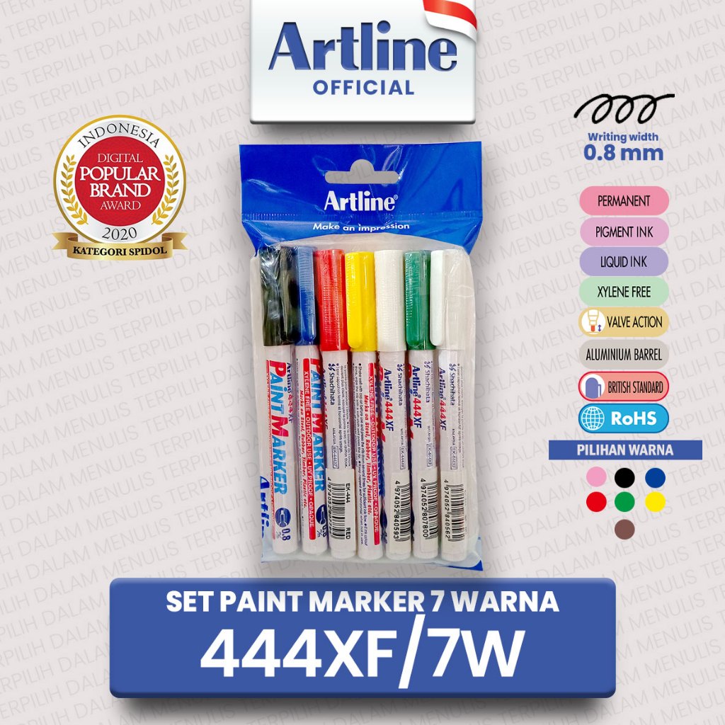 

PROMO SET PAINT MARKER WARNA EK-444XF/7W