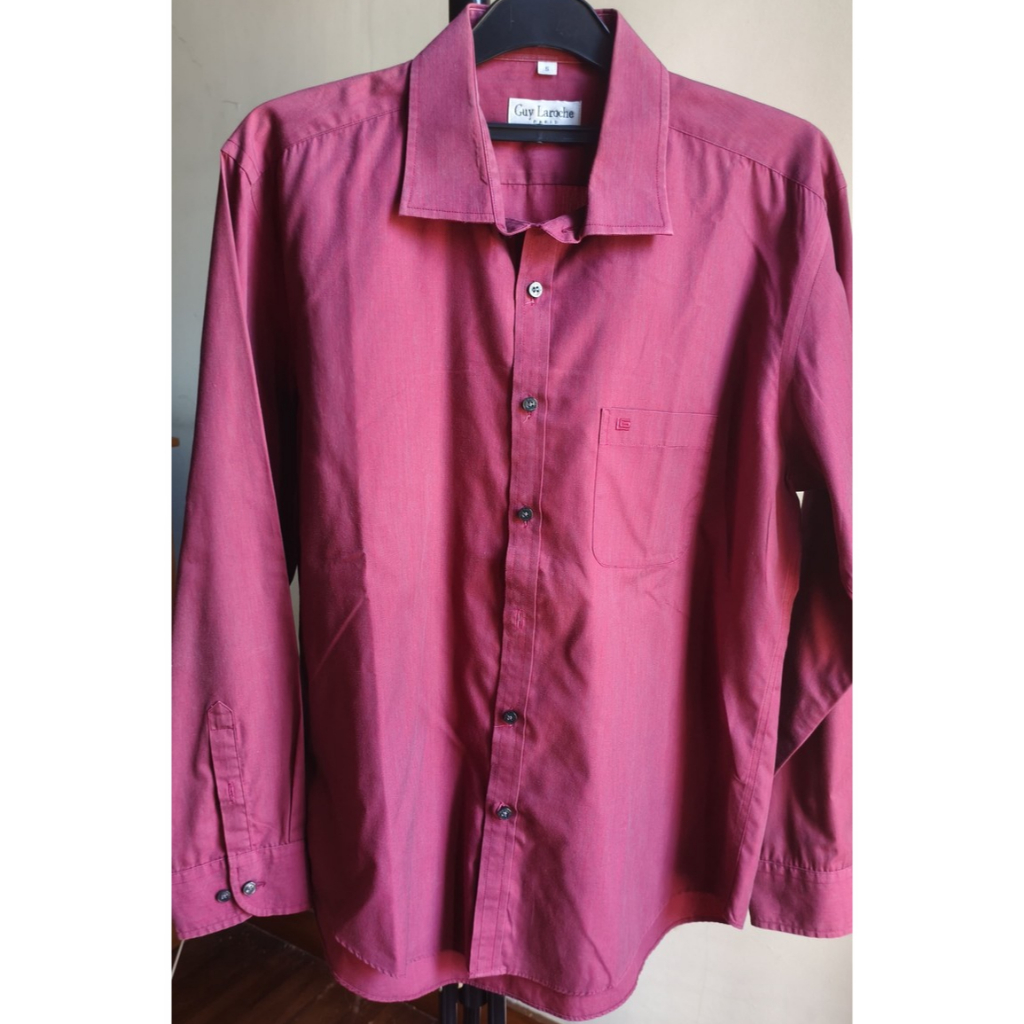 Guy Laroche Kemeja Merah - L