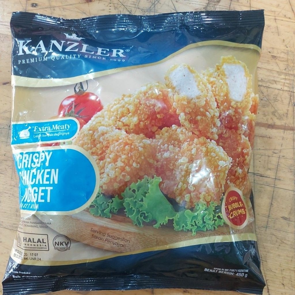 

KANZLER CRISPY CHICKEN NUGGET 450GR