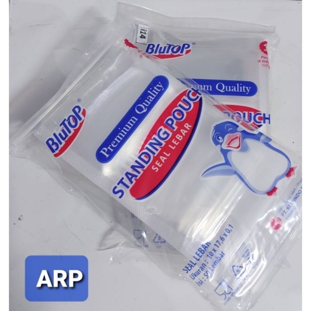 Standing Pouch 10x17.6cm Double Seal