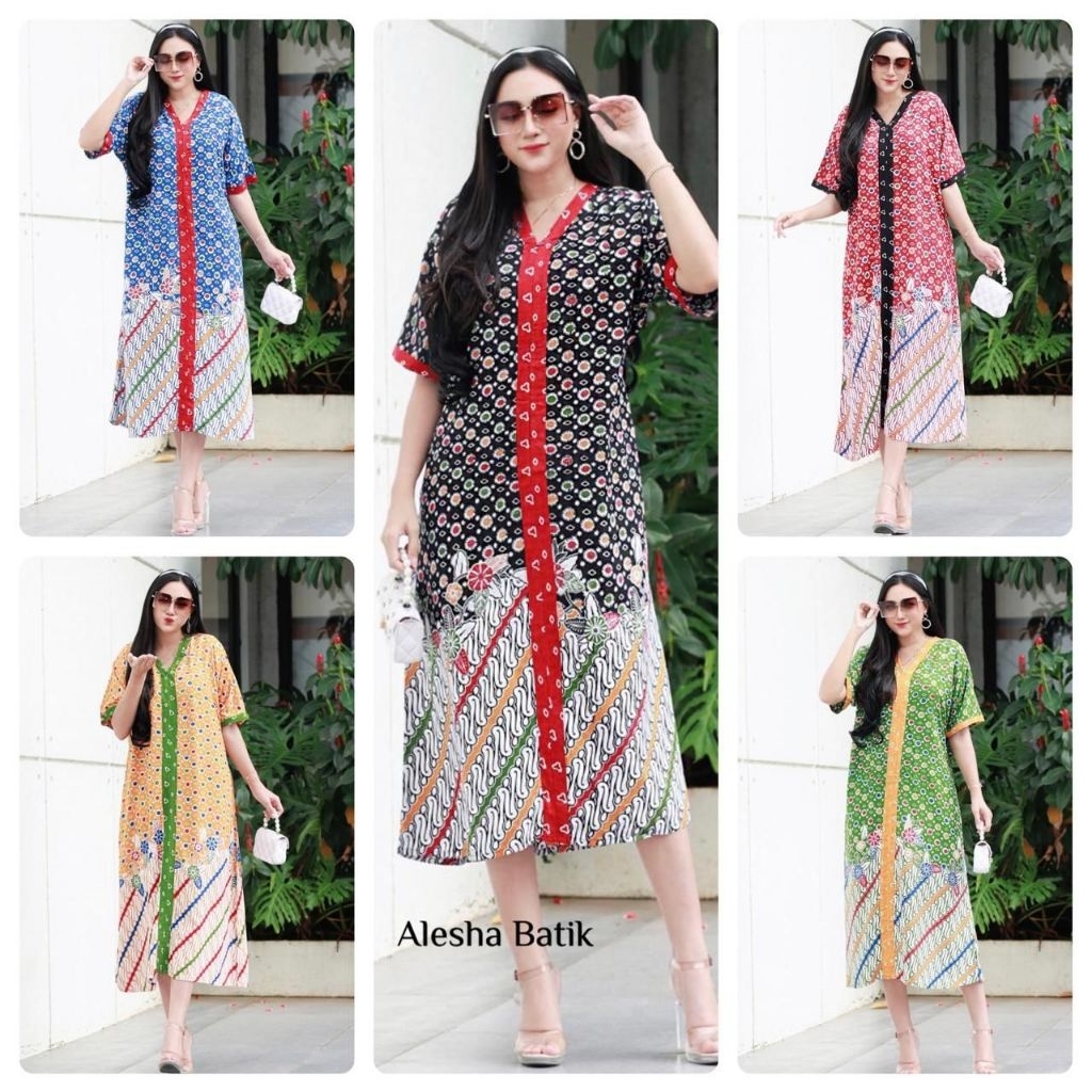 Daster Ibu Alesha Batik