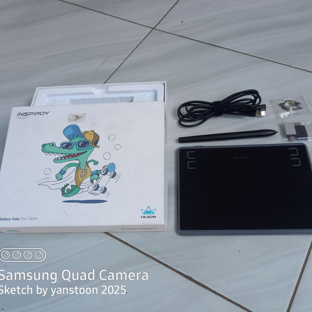 Huion h430p second - drawing tablet