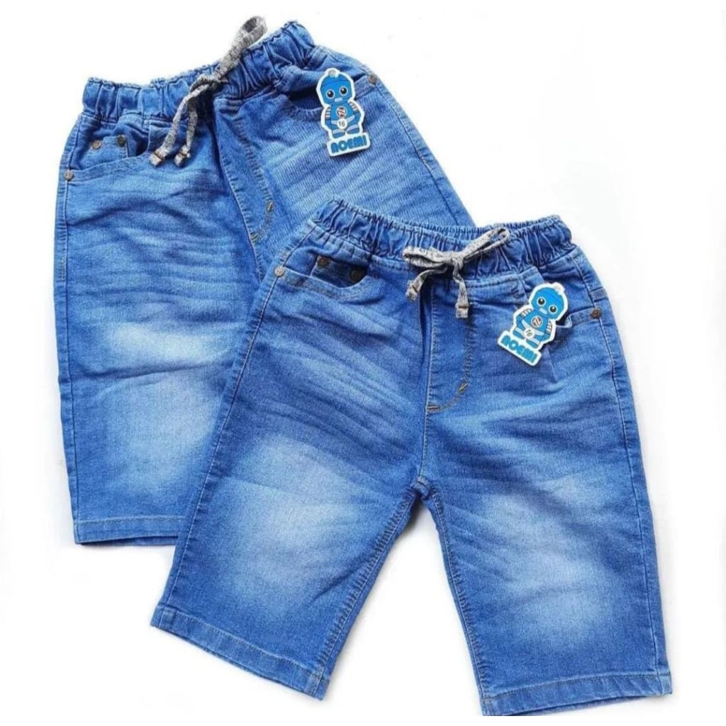 Celana Anak Jeans Pendek streetch noemi 8-10 tahun