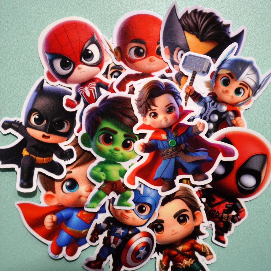 

Litte heroes stiker satuan