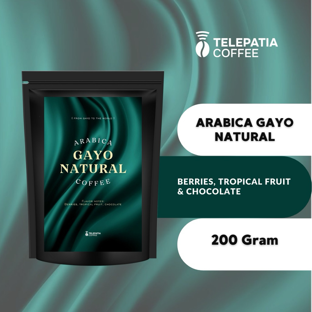 

Kopi Arabika Gayo Natural Specialty Roast Beans 200gr - 1000gr Biji dan Bubuk Kopi