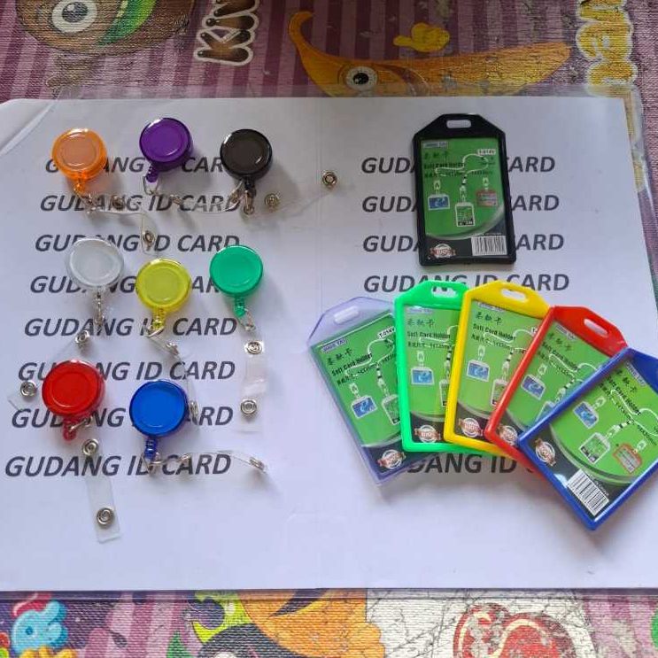 

Paket Yoyo ID Transparant + Casing ID T014V 1 Sisi Diri