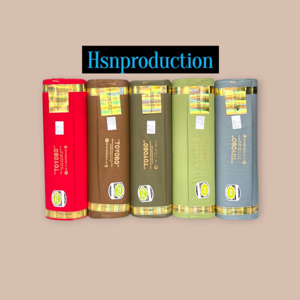 SETENGAH METER KAIN Katun TOYobo ROYAL Mix FD BY FODU Original Import Promo