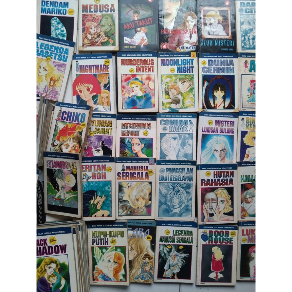KOMIK SERIAL MISTERI TAMAT Komik Jadul Komik elex media komik oneshot satuan/cabutan