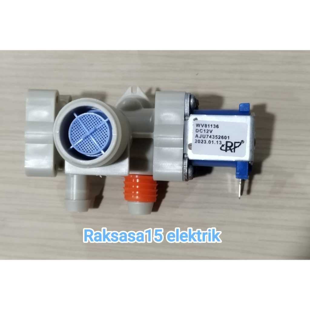 Selenoid Water Inlet Mesin Cuci LG T2107VS2M T2108VS2M Solenoid Valve Mesin Cuci LG DC12V (191)