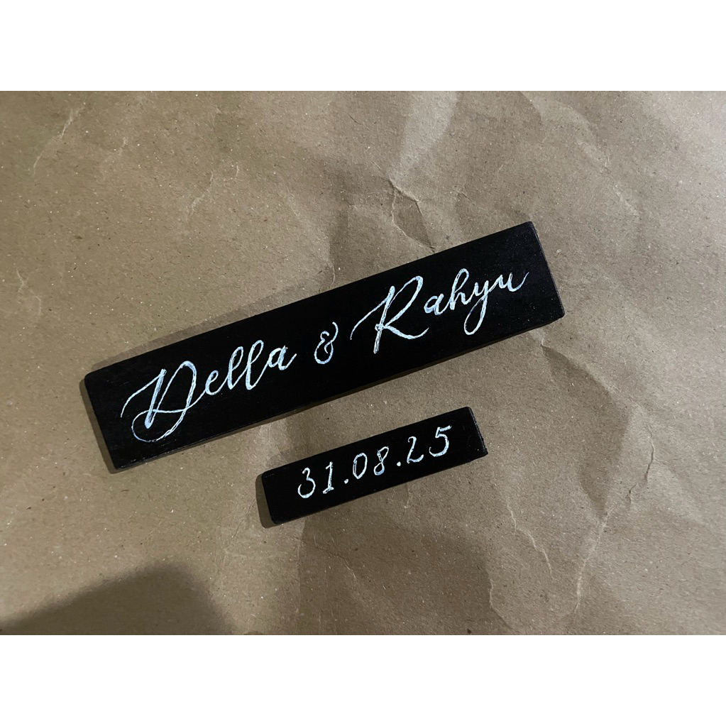 Hand Writing on Wood (custom)