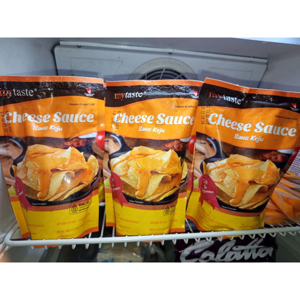 

MyTaste Saus Keju Richeese 500gr -My Taste Cheese Sauce 100gr/500gr Resto Premium