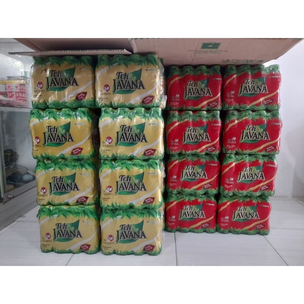 

Teh Javana 350ml 1slop isi 12 botol murah