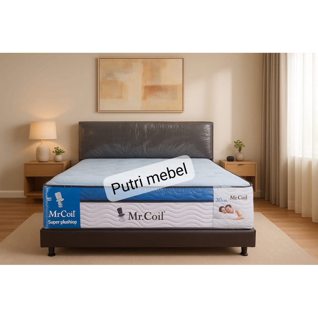 Matras Springbed Mr. Coil type tinggi 30cm berplushtop