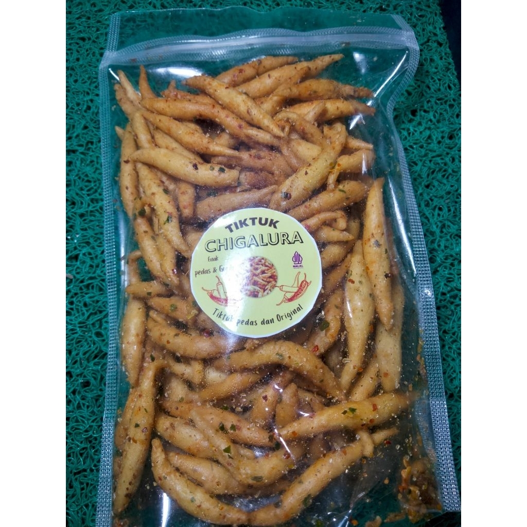 

tiktuk pedas aroma daun jeruk||Citruk cemilan ringan khas garut