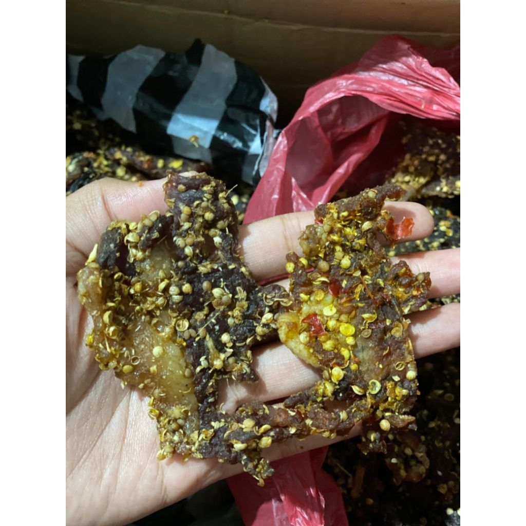 Dendeng Sapi Kering Varian Manis & Pedas 250 gram