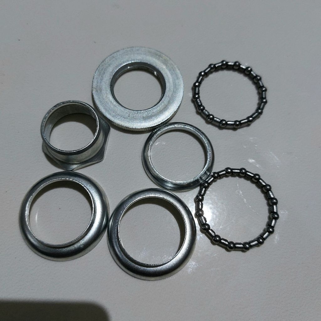 kom fork head parts kom garpu standar sepeda mini