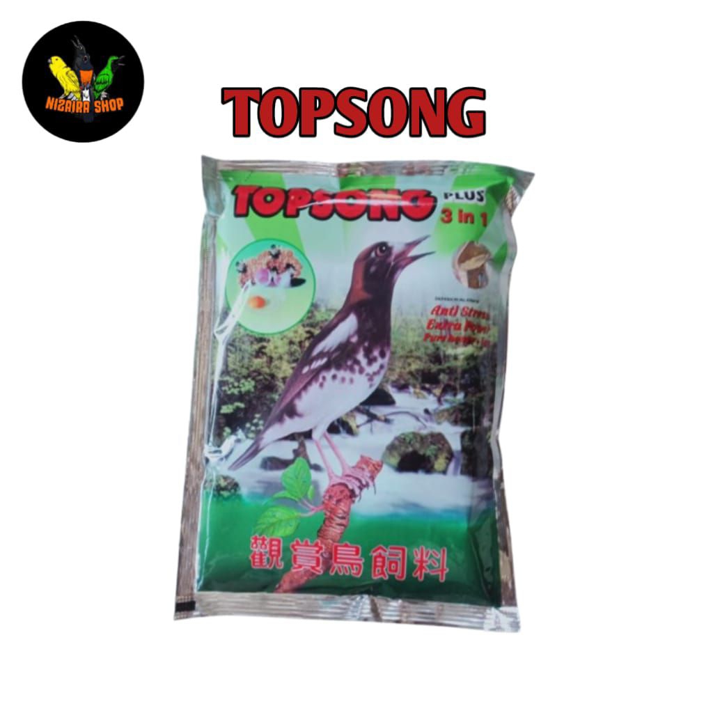 TOPSONG makanan burung berkicau