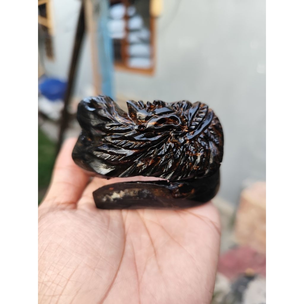 HJ-Gelang Akar Bahar Merah Asli Ukir Apache Size Jumbo