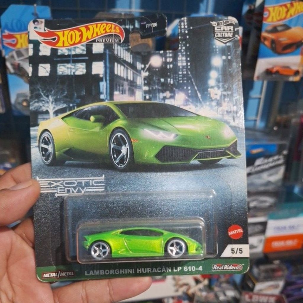 Hot wheels premium Lamborghini Huracan Exotic Envy