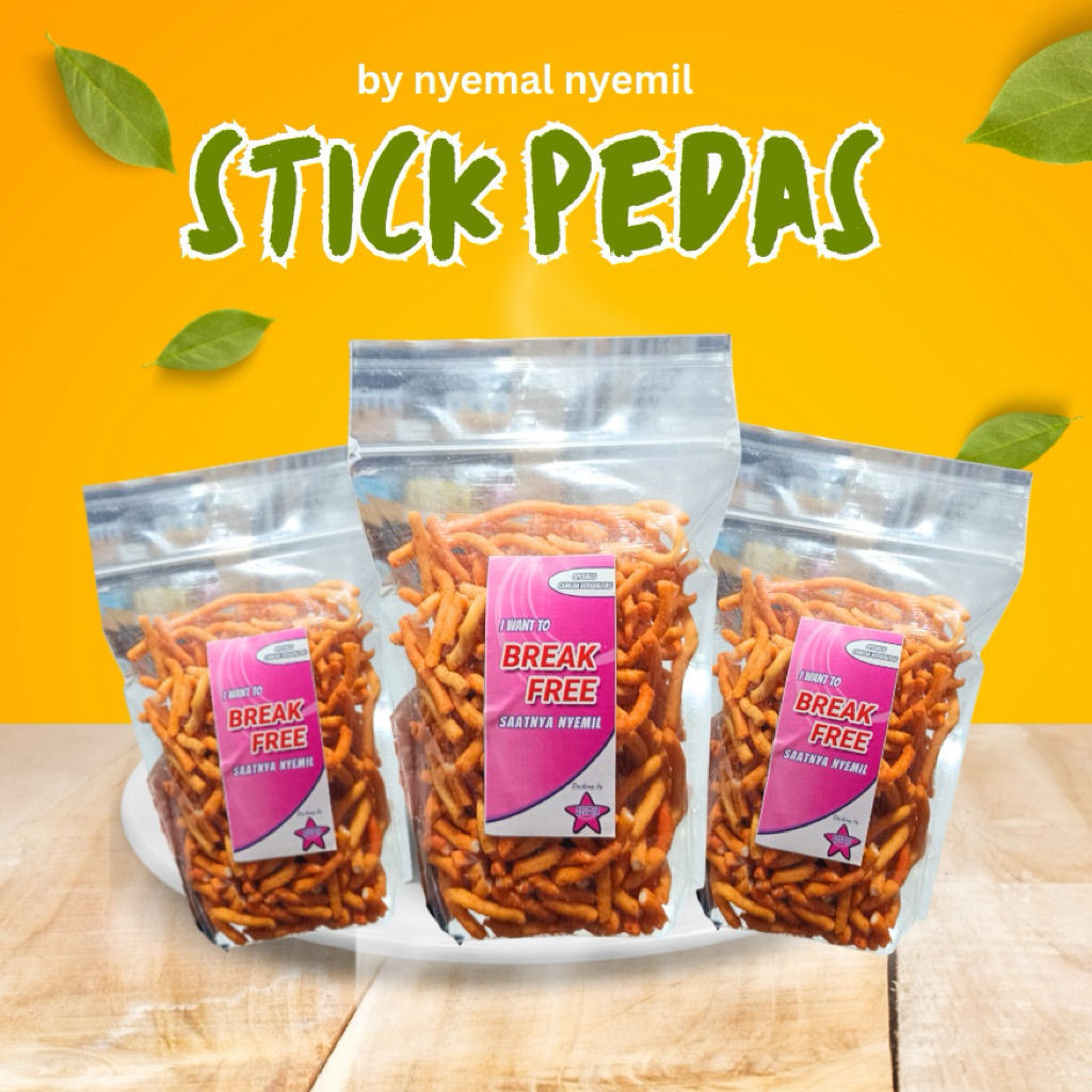 

STICK PEDAS KEMASAN EKONOMIS || by nyemal nyemil