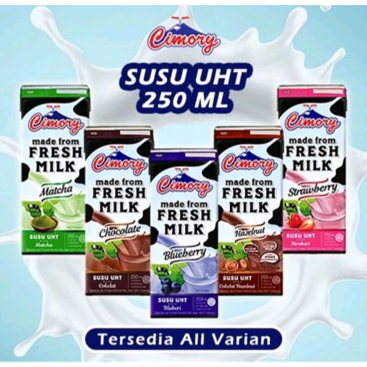 

Cimory susu UHT 250 ML isi 24 pcs (satu kardus/satu karton ) Aneka rasa